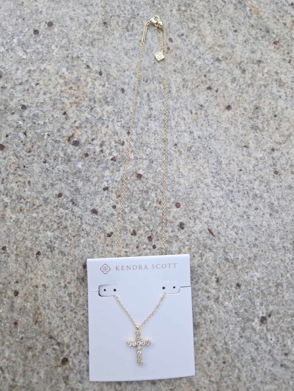 Kendra ScottGold-Tone Cross Crystal 19" Pendant Necklace - Picture 5 of 8